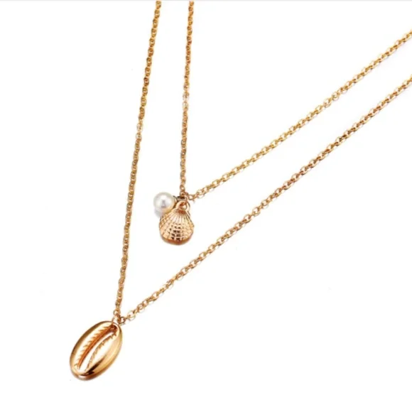 Forever 21 Jewelry Shell Necklace Poshmark